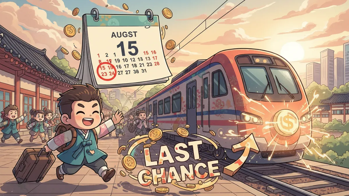 광복절 연휴, 아직 늦지 않았다! 2025 숙박 세일 페스타 '막차' 탑승하고 늦캉스 싸게 가는 법