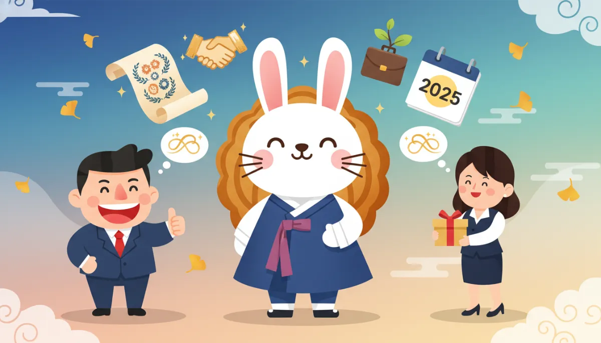 2025년 센스 있는 추석 인사말 모음: 직장 상사와 거래처에 사랑받는 좋은 글귀