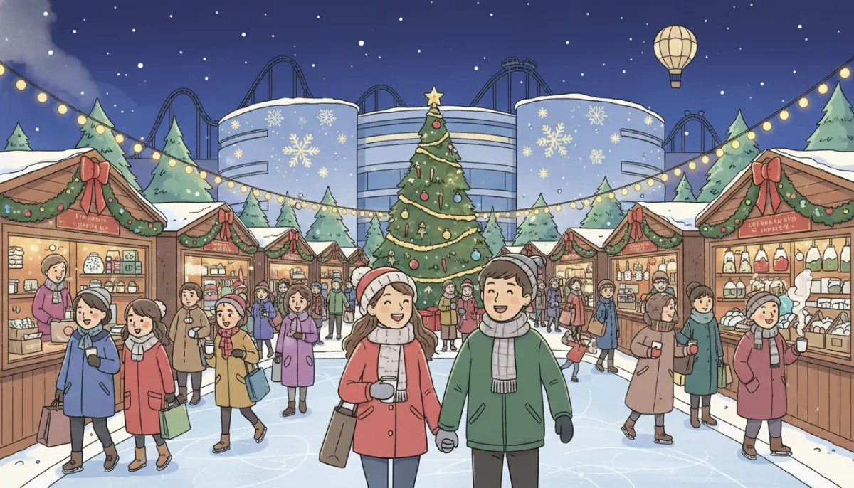 2025 잠실 크리스마스 마켓 기간 및 롯데월드몰 방문 꿀팁: 서울 겨울 데이트 코스 추천