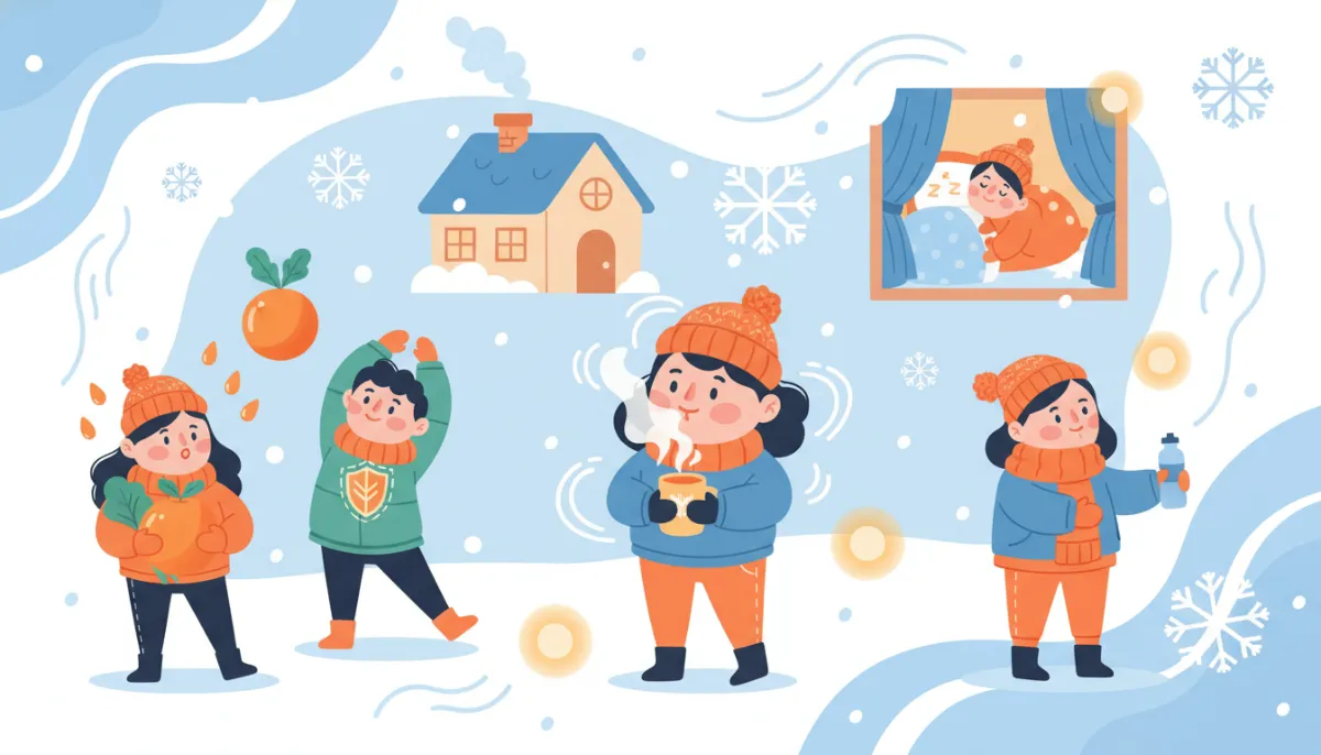 겨울철 건강 관리 팁: 환절기 면역력 높이는 방법과 생활 습관 가이드