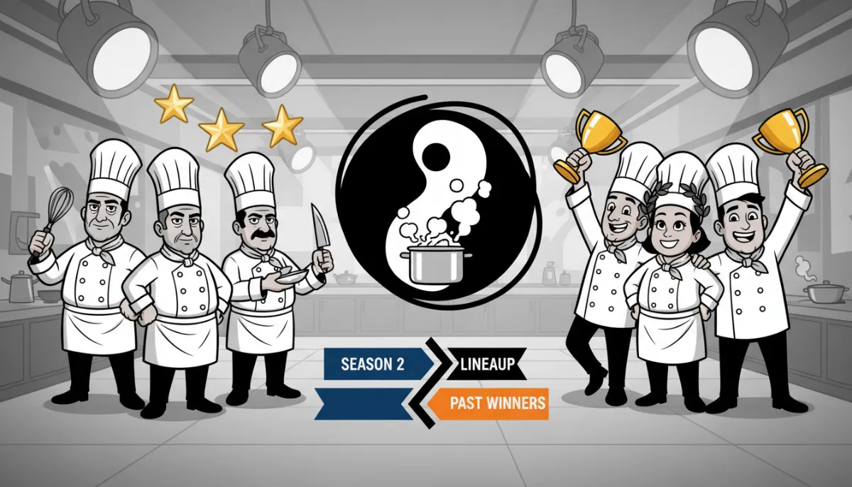 넷플릭스 요리 예능 흑백요리사 시즌2: 미슐랭 스타 셰프 라인업과 역대 우승자 비교